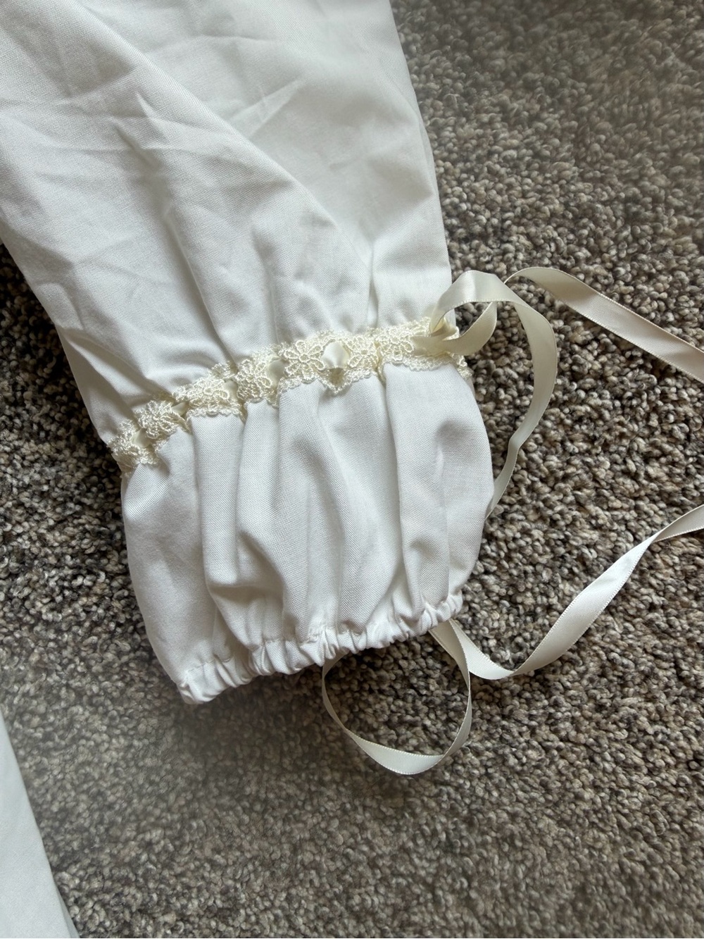 Womens White Fanplusfriend Garden Medieval Maxi Dress Ren Faire Renaissance Sz S - Picture 8 of 10